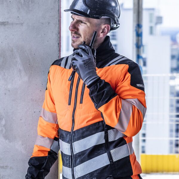 Hi-vis two-tone thermal jacket Thumbnail